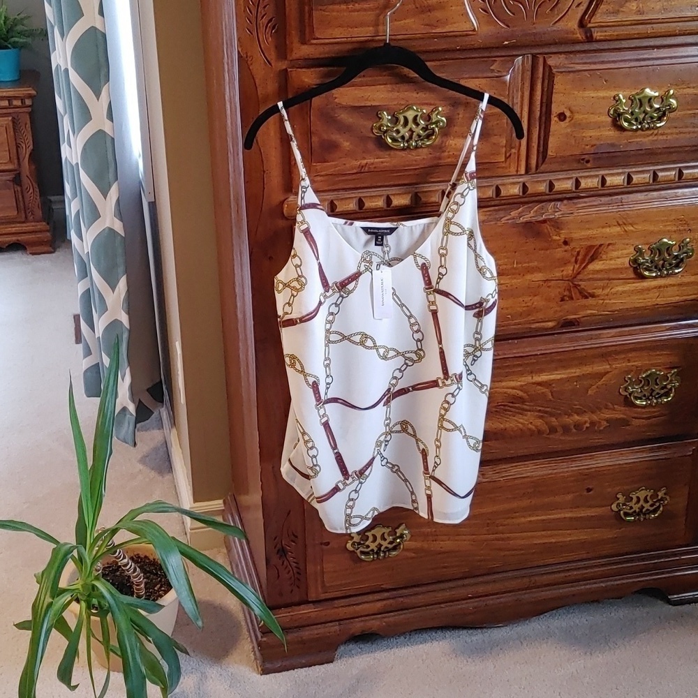 NWT WOMEN'S BANANA REPUBLIC LUXE LOOK CAMI - Picture 2 of 10